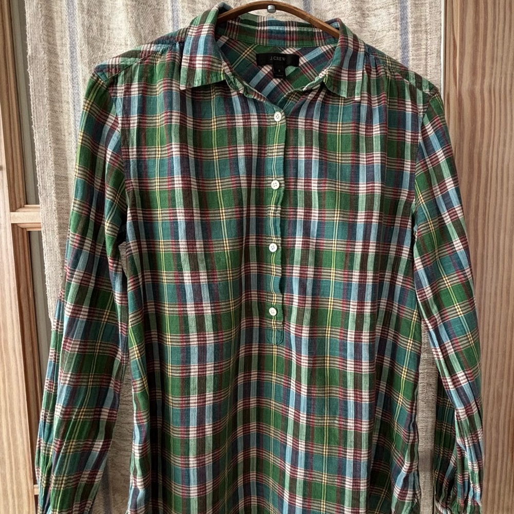 100% Cotton J. Crew Button Down Shirt